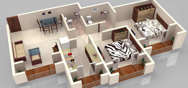Special programs for creating an apartment design