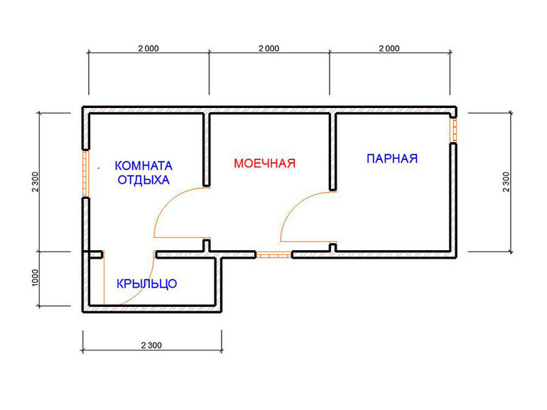 Дизайн характеристики на баня за лятна резиденция