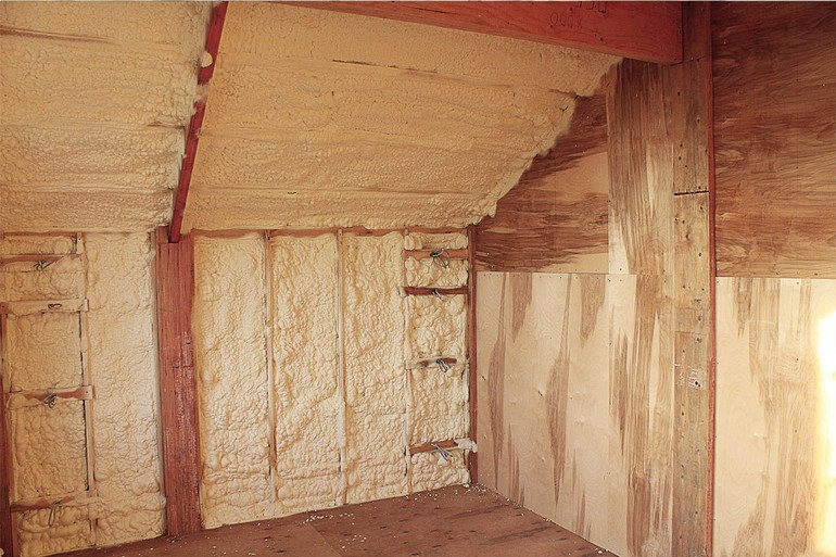 Insulation of the house from the inside