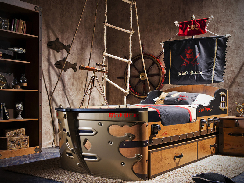 Pirate style room