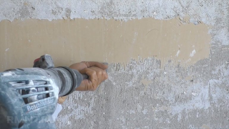 Seinien valmistelu ennen taustakuviointia