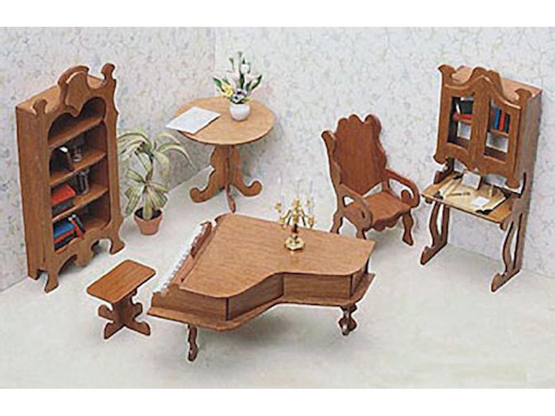 DIY cardboard furniture for dolls