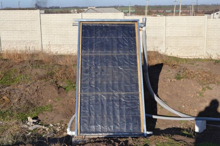 Homemade Solar Collector
