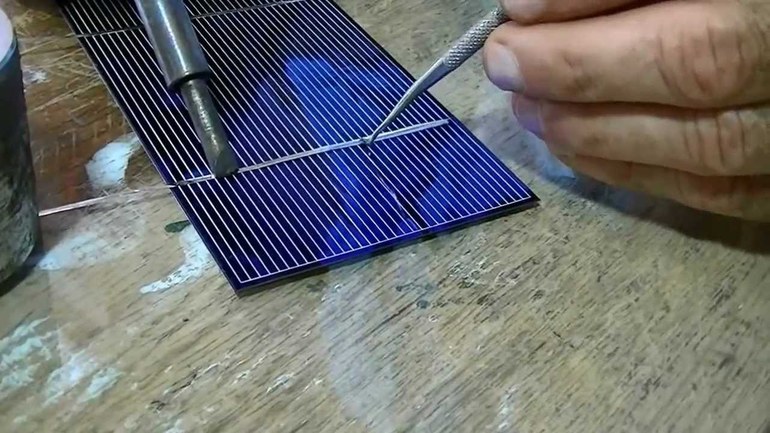 Kā sagatavot materiālus saules panelim