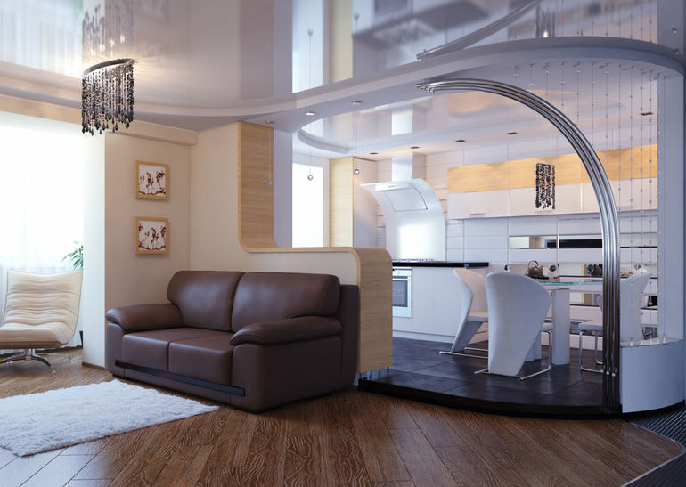 Las ventajas de combinar una cocina con una sala de estar