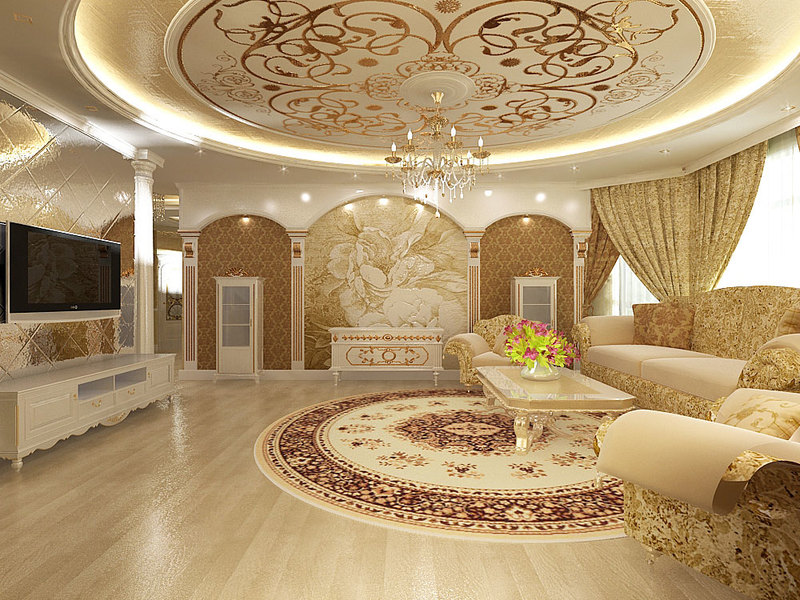 Sala w stylu orientalnym