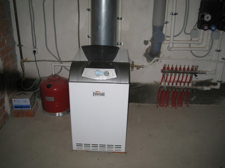 Instal·lació de calefacció per terra