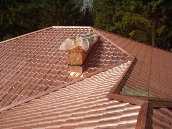 Errored roofing