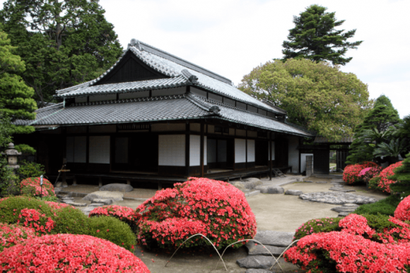 Japoniško stiliaus namas