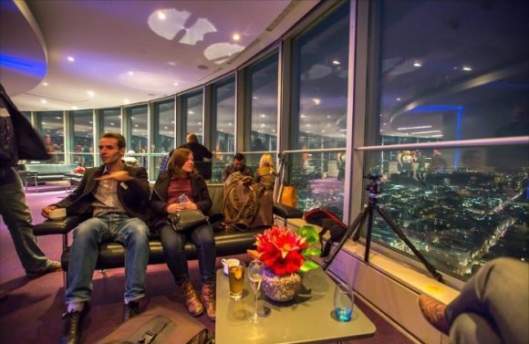 BT Tower Lontoon sisätilojen näköalatasanne