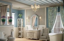 Provence-style bathroom: 2019 ideas with photos