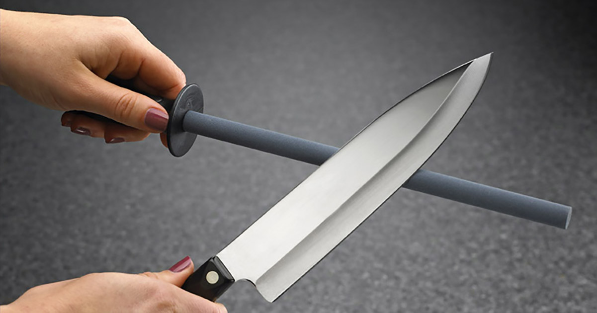 hoe een mes te slijpen