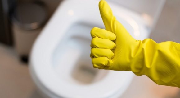 как да почистите тоалетната от плака