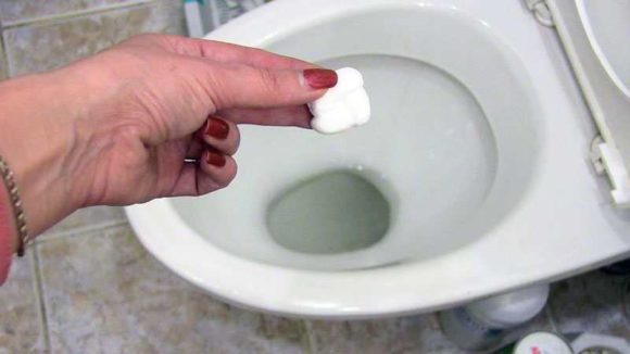 comment nettoyer les toilettes de la plaque