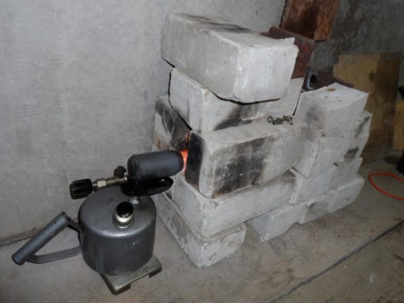 hur man värmer ett garage utan el