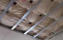 cum se izolează tavanul