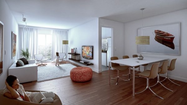 Advies over hoe u uw appartement met 1 kamer kunt vergroten