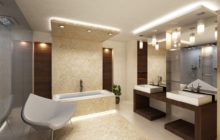 Welke verlichting te kiezen voor de badkamer en hoe deze te implementeren