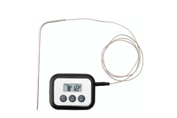 FANTAST Thermometer / pemasa untuk daging, hitam digital - 499 gosok