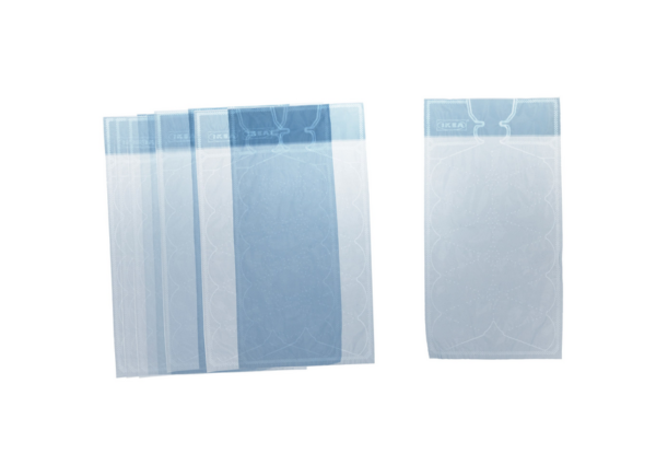 ISIGA Balíček na kostky ledu, modrý - 69 ks / 10 ks
