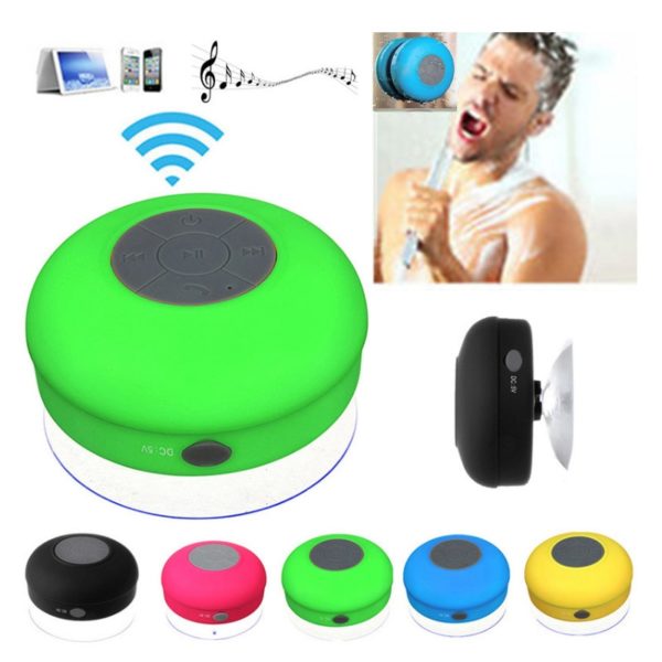 Shower Headphones with Bluetooth Speaker